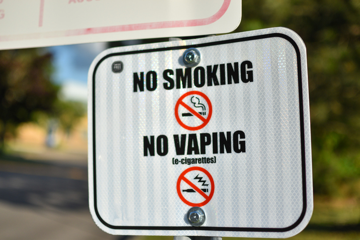 No Smoking, No Vaping Sign